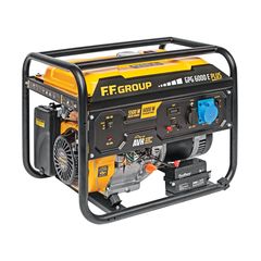 FF GROUP ΓΕΝΝΗΤΡΙΑ ΒΕΝΖΙΝΗΣ GPG 6000E PLUS ΓΕΝΝ ΒΕΝΖ GPG 6000E PLUS 1PH 6.0kVA ME MIZA (46095)