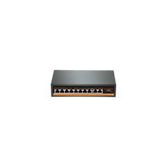 PoE Switch 8 Port HT82 με ισχύ 120W & 2 θύρες uplink 10/100/1000