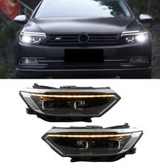 ΦΑΝΑΡΙΑ ΕΜΠΡΟΣ Headlights VW Passat B8 3G Facelift (2016-2019) LED 2020 Look with Sequential Dynamic Turning Lights
