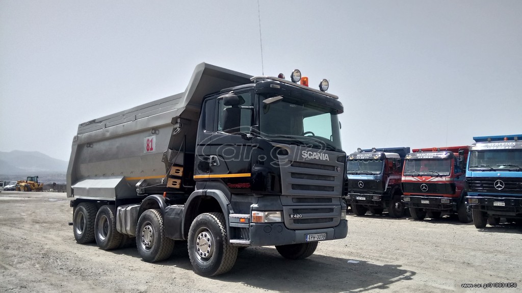 Ανατροπή Scania 2008 R 420