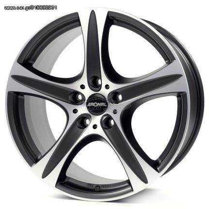 RONAL R55 SUV 8.5x18" ( Dull Black / Polished )