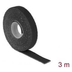 Delock Delock Velcro Roll Tape 13mm x 3m Black (18710)