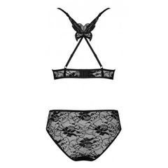 Obsessive Kokietta Translucent Bra Set-thumb-2