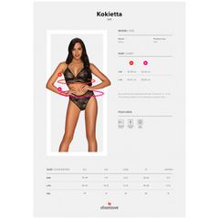 Obsessive Kokietta Translucent Bra Set-thumb-3