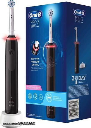 Braun Oral-B Pro 3 3000 Sensitive Clean Black Edition (374671)