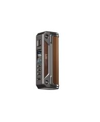 Lost Vape Box Mod Thelema Solo 100W - Full Leather Series - Gun Metal Ochre Brown