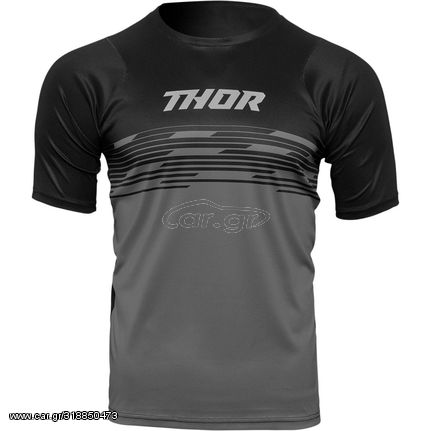 ΜΠΛΟΥΖΑ MX ASSIST SHIVER JERSEY BLACK/GREY | THOR