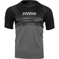 ΜΠΛΟΥΖΑ MX ASSIST SS SHIVER JERSEY BLACK/GREY | THOR