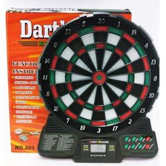 DARTBOARD ΗΛΕΚΤΡΟΝΙΚΟΣ ΣΤΟΧΟΣ ΜΕ ΒΕΛΗ OEM 489