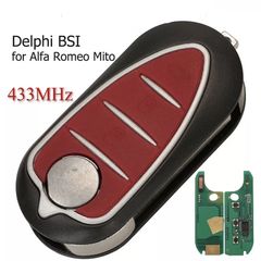Alfa Romeo Mito Κλειδί PCF7946 433MHz (για μονάδες άνεσης Delphi)