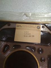 Φλάντζα κεφαλής 1,85ΜΜ BMW E12 E28 E24 E23 E3 E9 -thumb-1