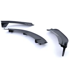 Mazda MX5 NC Facelift 2008-2014 Front spoiler lip bumper black gloss-thumb-7