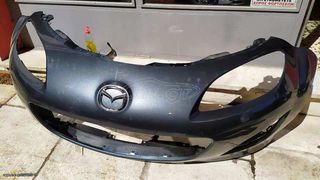 Mazda MX5 NC Facelift 2008-2014 Front spoiler lip bumper black gloss-thumb-25