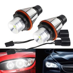 Angel Eyes 5W led BMW E39  E60  E53 X5  E65  E87  E63 - λευκό χρώμα - 2τμχ.