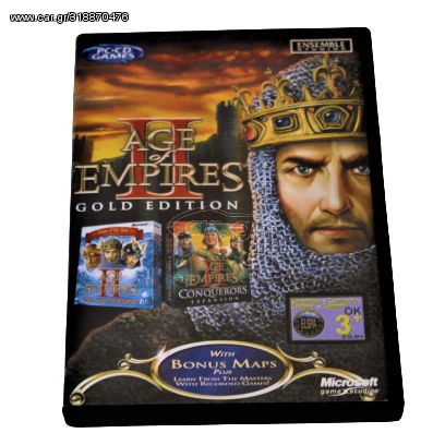 PC-CD GAME_AGE OF EMPIRES II : GOLD EDISION