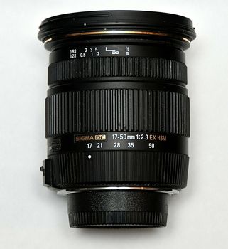 (NIKON F) SIGMA 17-50mm f2.8 OS (με Stabilizer!) DC EX HSM 17-50 mm VR