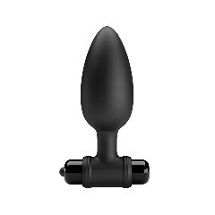 Pretty Love Vibra Butt Plug II Black-thumb-5