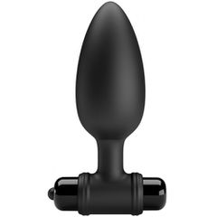 Pretty Love Vibra Butt Plug II Black-thumb-3