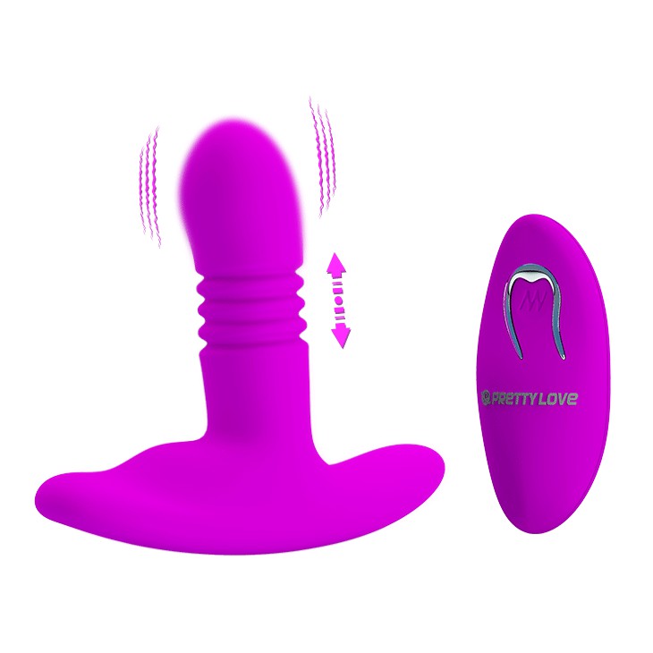 Pretty Love Heather Thrusting R/C Butt Plug