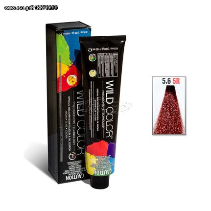 Wild Color 5.6 5R Καστανό Ανοιχτό Κόκκινο 180ml