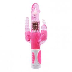 Pretty Bunny Triple Pleasure Vibrator-thumb-2