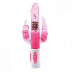 Pretty Bunny Triple Pleasure Vibrator-thumb-5
