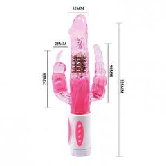 Pretty Bunny Triple Pleasure Vibrator-thumb-1
