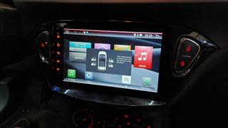Opel corsa E τοποθέτηση οθόνης Android 11 - AN X6470_GPS (8inc) By dousissound