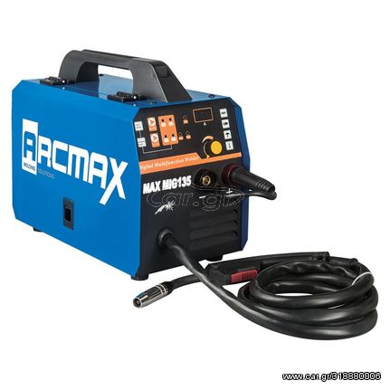 MAX MIG135 Ηλεκτροκόλληση Inverter - ΗΛΕΚΤΡΟΚΟΛΛΗΣΕΙΣ MIG - ARCMAX (#MAX MIG135)