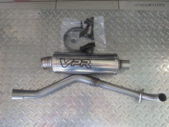 ΕΞΑΤΜΙΣΗ VPR WES GP INOX ΓΙΑ KAWASAKI KAZE-R 115 (ΜΕ ΝΕΑ ΜΠΟΥΚΑ)