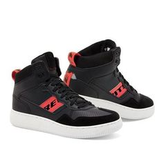 ΜΠΟΤΑΚΙΑ CASUAL PACER BLACK- NEON RED FBR063|REV'IT