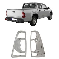 Isuzu D-Max 2006-2011 Προστατευτικές Γρίλιες Πίσω Φαναριών