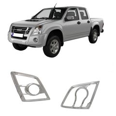 Isuzu D-Max 2006-2011 Προστατευτικές Γρίλιες Μπροστά Φαναριών