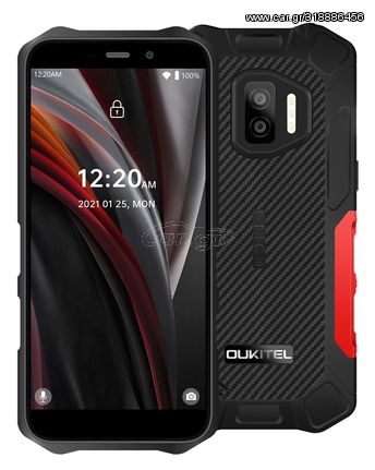 OUKITEL smartphone WP12 Pro, IP68/IP69K, 5.5" 4/64GB, Octa-core, κόκκινο