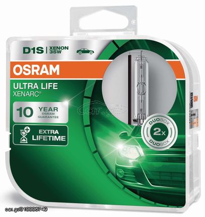 OSRAM D1S XENARC 35W PK32d-2 Ultra Life (66140ULT-HCB) 2τμχ