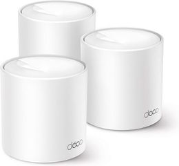 TP-LINK Deco X10 v1 Access Point Wi-Fi 6 Dual Band (2.4 & 5GHz) σε Τριπλό Kit Λευκό
