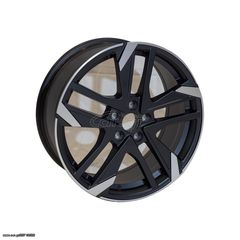 REPLICA PEUGEOT STYLE 1275 17X7 4X108 ET25 MATTE BLACK MACHINED FACED