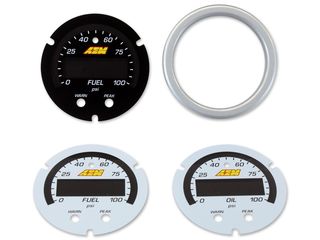 AEM X-Series 100 PSI/7 BAR Ψηφιακό Όργανο Πίεσης Λαδιού/Καυσίμου 30-0301-thumb-1