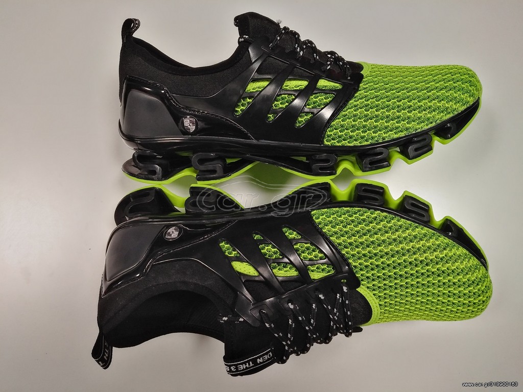 Athletic shoes three stripes
