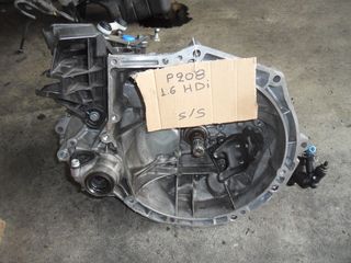 ΚΙΒΩΤΙΟ ΤΑΧΥΤΗΤΩΝ PEUGEOT 208 1.6 HDi start-stop 