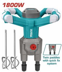 TOTAL ΑΝΑΔΕΥΤΗΡΑΣ ΧΡΩΜΑΤΩΝ ΔΙΠΛΟΣ 1.800W (TD616006)