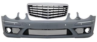 ΠΡΟΦΥΛΑΚΤΗΡΑΣ ΜΑΣΚΑ ΕΜΠΡΟΣ Mercedes W211 E-Class AMG Design (2002-2009)-thumb-1
