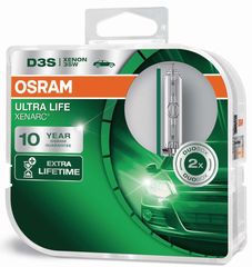 OSRAM D3S XENARC 35W PK32d-5 Ultra Life (66340ULT-HCB) 2τμχ