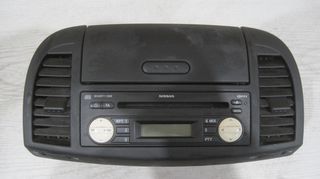 Ράδιο - CD, αεραγωγοί και ντουλαπάκι από Nissan Micra K12 2002-2010, Nissan Note 2005-2012