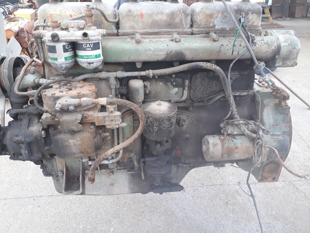SCANIA ΜΗΧΑΝΗ D8 (πωλείται και μαζί με το τρικουβέρτο)