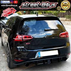 SPOILER EXTENSION ΔΙΑΧΥΤΗΣ ΠΙΣΩ ΠΡΟΦΥΛΑΚΤΗΡΑ VW GOLF 7 GTI | Street Boys - Car Tuning Shop |-thumb-3