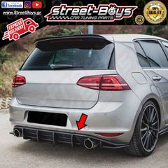 SPOILER EXTENSION ΔΙΑΧΥΤΗΣ ΠΙΣΩ ΠΡΟΦΥΛΑΚΤΗΡΑ VW GOLF 7 GTI | Street Boys - Car Tuning Shop |-thumb-1