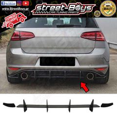 SPOILER EXTENSION ΔΙΑΧΥΤΗΣ ΠΙΣΩ ΠΡΟΦΥΛΑΚΤΗΡΑ VW GOLF 7 GTI | Street Boys - Car Tuning Shop |