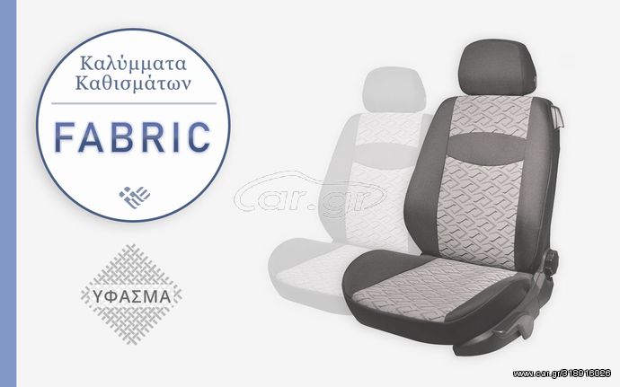 ISUZU D-Max Pickup [Pickup] (2012-2016) Καλύμματα Καθισμάτων Fabric (Υφασμάτινα) -