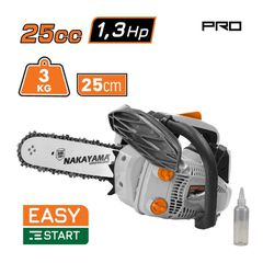 PC3100 Κλαδευτικό Αλυσοπρίονο Βενζίνης 25cm 25,4cc - ΒΕΝΖΙΝΟΚΙΝΗΤΑ - NAKAYAMA (#029052)